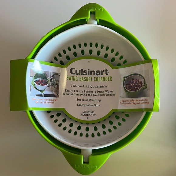 Cuisinart Kitchen New Swing Basket Colander Poshmark